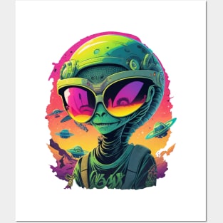 The Aliens Are Here! Posters and Art